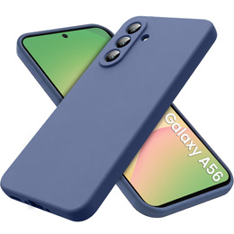 Θήκη για Samsung Galaxy A56 5G, Silicone Lite, σκούρο μπλε