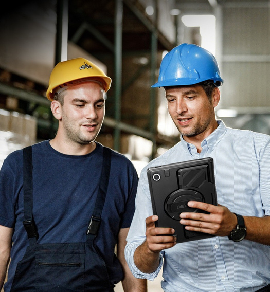 Θήκη Dexnor 360° με ιμάντα και θήκη για γραφίδα για Samsung Galaxy Tab A9+