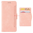 Θήκη με πτερύγιο για Huawei Nova Y70 4G, Card Slot, ροζ