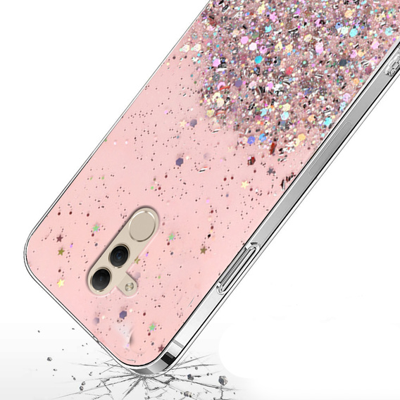 Θήκη για Huawei Mate 20 Lite, Glittery, ροζ