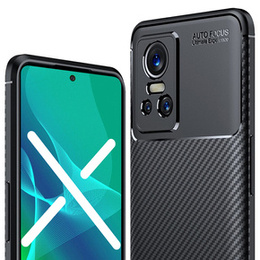 Θήκη για Realme GT Neo 3, Carbon Gel, μαύρη