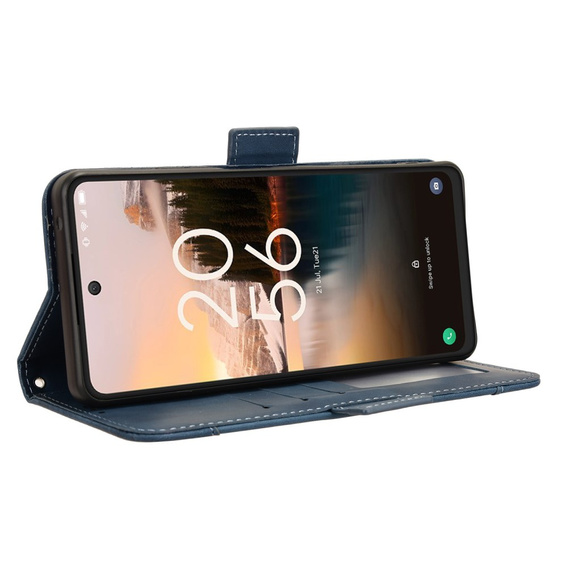 Θήκη με πτερύγιο για TCL 40 NxtPaper, Card Slot, μπλε