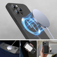 Θήκη για iPhone 16 Pro, ColorMag, για MagSafe, γκρι