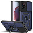 Θήκη για Motorola Edge 30 Ultra 5G, CamShield Slide, Ναυτικό μπλε