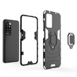 Θήκη για Xiaomi Redmi 10, Kickstand Ring, μαύρη