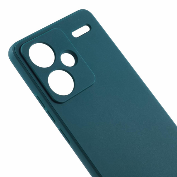 Θήκη για Xiaomi Redmi Note 13 Pro+, Silicone Lite, σκούρα πράσινη