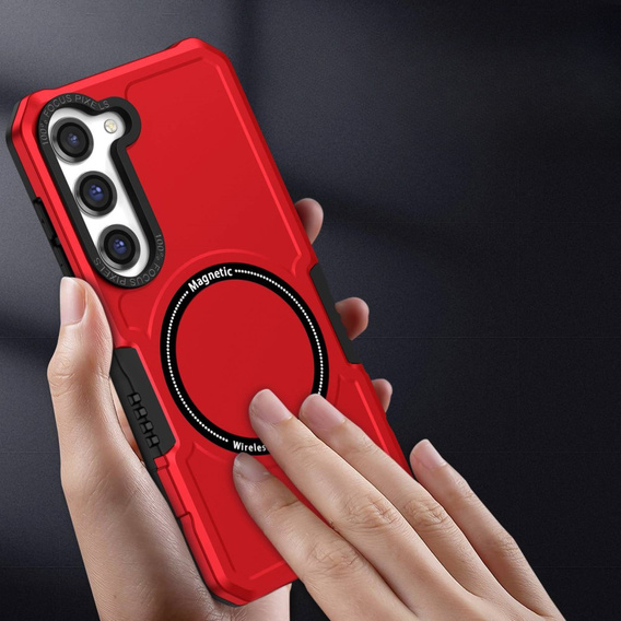 Θήκη για Samsung Galaxy S23 Plus, Protective MagSafe, κόκκινη
