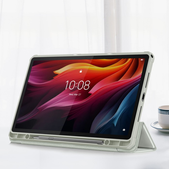 Θήκη για Lenovo Tab K11 Plus, Smartcase Hybrid, με χώρο για γραφίδα, γκρι