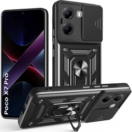 Θήκη για Xiaomi Poco X7 Pro 5G, CamShield Slide, μαύρη
