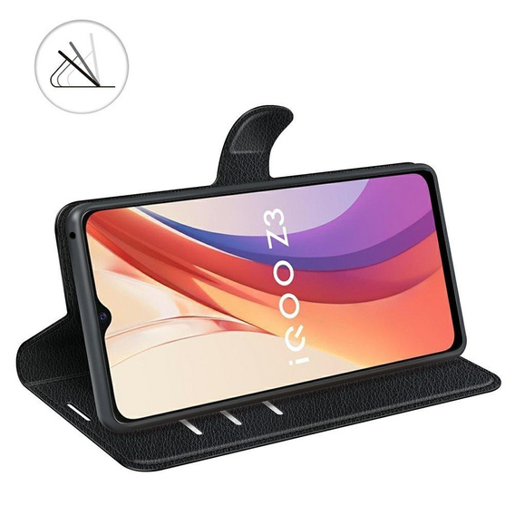 θήκη με πτερύγιο για Vivo Y52 5G / Y72 5G, Split Leather, μπλε
