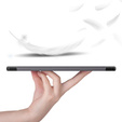 Θήκη για Samsung Galaxy Tab S9 FE+ Plus, Smartcase με χώρο για γραφίδα, γκρι