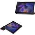 Θήκη για Samsung Galaxy Tab A8 10.5 SM-X200 SM-X205, Smartcase, μπορντό