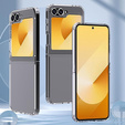 Θήκη για Samsung Galaxy Z Flip7 FE / Z Flip6, Fusion Hybrid, διαφανής