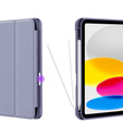 Θήκη για iPad 10.9 2022 10 Gen, Smart Pencil, με υποδοχή γραφίδας, μωβ
