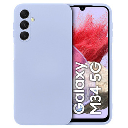 Θήκη για Samsung Galaxy M34 5G, Silicone Lite, μπλε