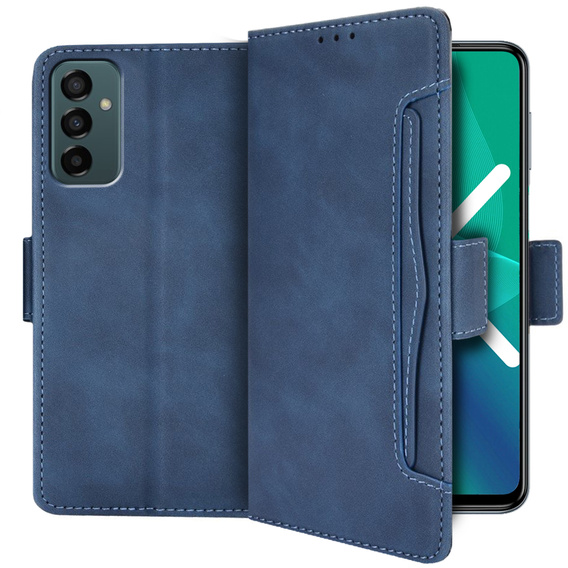 Θήκη με πτερύγιο για Samsung Galaxy M23 5G / M13, Card Slot, μπλε