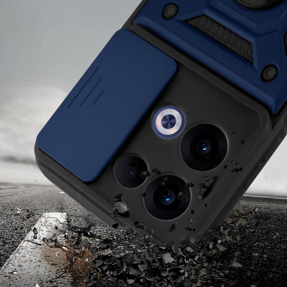Θήκη για Oppo Reno 13, CamShield Slide, μπλε