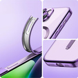 Θήκη για iPhone 13, Electro MagSafe, μωβ + Γυαλί για την οθόνη