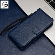 θήκη πτερύγιο για Samsung Galaxy M15 5G, Wallet Rhombus, μπλε