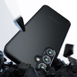 Θήκη για Samsung Galaxy S24+ Plus, Fusion Hybrid, με προστασία κάμερας, διαφανής / μαύρη