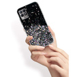 Θήκη για Realme 8i, Glittery, μαύρη