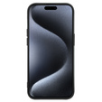 Θήκη για iPhone 15 Pro Max, Silicone Lite, μαύρη
