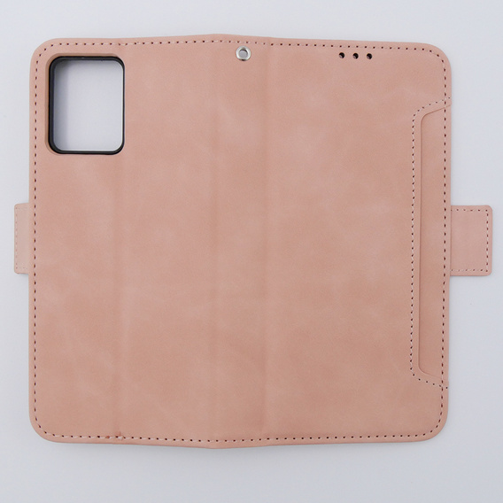 Θήκη με πτερύγιο για Motorola Moto G54 5G, Card Slot, ροζ