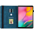 Θήκη για Lenovo Tab M9, Wallet Pen Slot, butterflies, καφέ