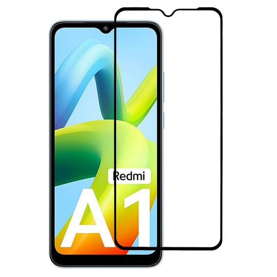 Μετριασμένο γυαλί 3D για Xiaomi Redmi A1 4G / A2 4G, μαύρη