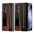 Θήκη με βάση Leather+PC με γυαλί και γραφίδα για Samsung Galaxy Z Fold6 5G