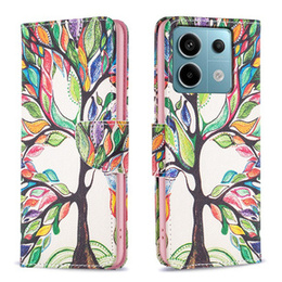 Θήκη με πτερύγιο για Xiaomi Redmi Note 13 Pro 5G, Wallet, Tree of Life