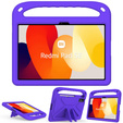 Παιδική θήκη για Xiaomi Redmi Pad SE 11", παιδική θήκη με λαβή, μωβ