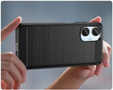 Θήκη για Realme 10 4G, Carbon, μαύρη