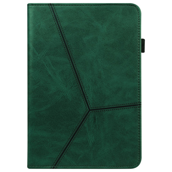 θήκη για Samsung Galaxy Tab S10 Lite / S10 FE / S9 FE / S9, Classic, με υποδοχή γραφίδας, πράσινη