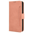 Θήκη με πτερύγιο για Xiaomi Redmi A3, Card Slot, ροζ