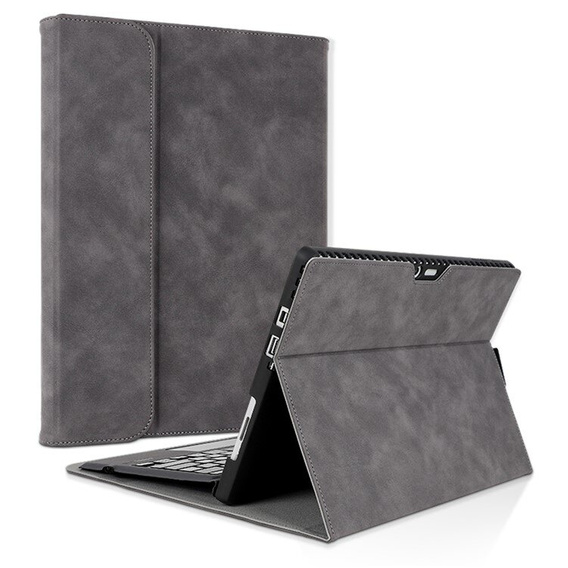 Θήκη για Microsoft Surface Pro 9, Wallet Pen Slot, μαύρη