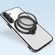 Μαγνητική θήκη για Samsung Galaxy A36 5G, για MagSafe, μαύρη