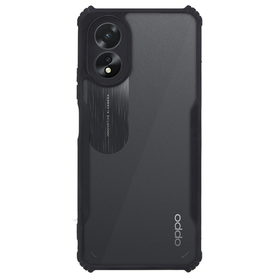 Θήκη για Oppo A38 4G / Oppo A18 4G, AntiDrop Hybrid, μαύρη