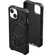 Urban Armor Gear Θήκη για iPhone 15 Plus, Monarch Pro Carbon MagSafe, μαύρη