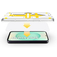 2x Μετριασμένο γυαλί για Samsung Galaxy S24+ Plus / S25+ Plus, ERBORD 9H Easy App
