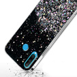 Θήκη για Huawei P30 Lite, Glittery, μαύρη