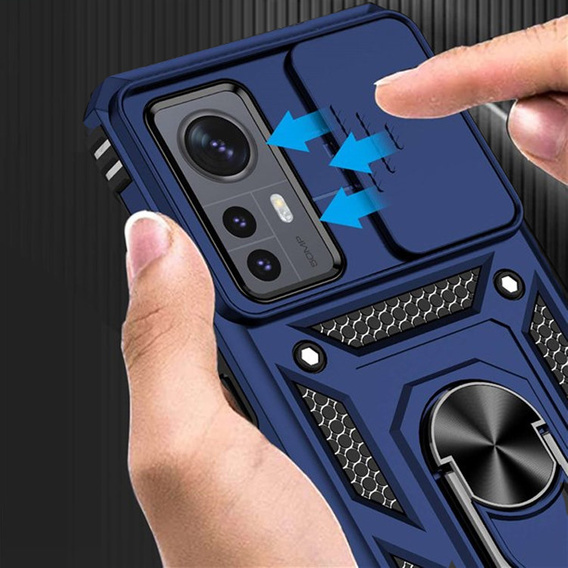 Θήκη για Xiaomi 12 / 12X, CamShield Slide, μπλε