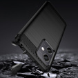 Θήκη για Xiaomi Redmi Note 12 5G / POCO X5 5G, Carbon, μαύρη