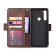 Θήκη με πτερύγιο για Xiaomi Redmi Note 8T, Card Slot, καφέ