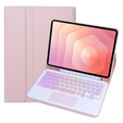 Θήκη με φωτιζόμενο πληκτρολόγιο Bluetooth και touchpad για Samsung Galaxy Tab S11