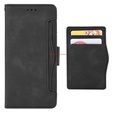 Θήκη με πτερύγιο για Xiaomi Redmi Note 13 Pro+, Card Slot, μαύρη
