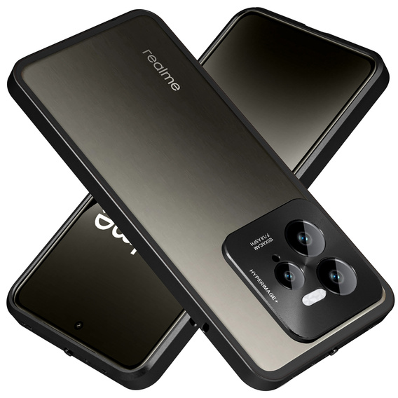 Θήκη για Realme GT 7 Pro, Frame Case, μαύρη