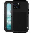 Love Mei Θήκη για iPhone 13 mini, armored with glass, μαύρη