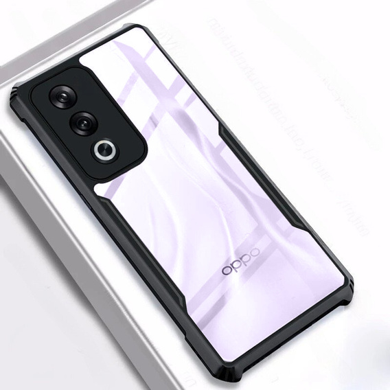 Θήκη για Oppo A80, AntiDrop Hybrid, μαύρη