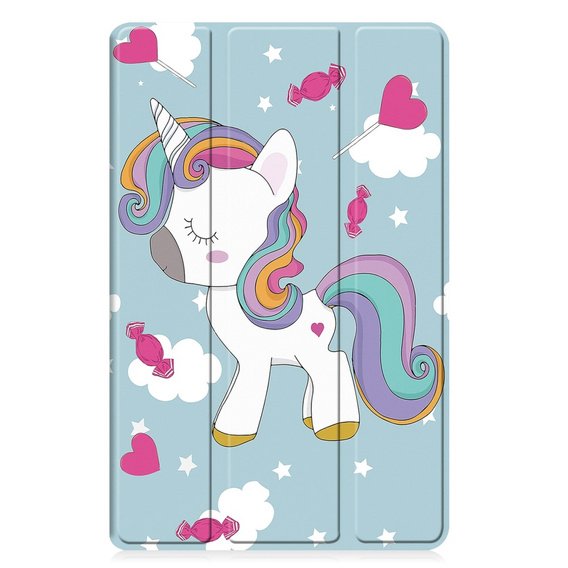 Θήκη για Samsung Galaxy Tab A9+, Smartcase, unicorn